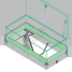 Attic ladder Additional elements for FAKRO ladders