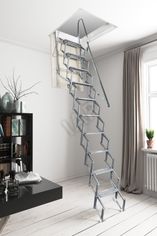 Attic ladder Aci Alluminium Base Fantozziscale