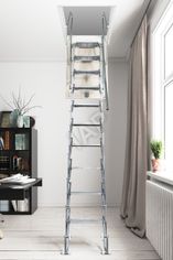 Attic ladder Aci Alluminium Base Fantozziscale