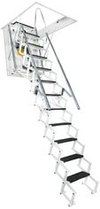 Attic ladder Aci Alluminio Fantozziscale Motorizzata Premium