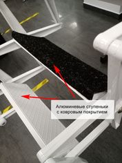 Attic ladder Aci Alluminio Fantozziscale Motorizzata Premium