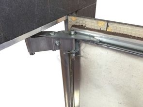 Hatches for bathrooms under tiles