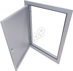 Access panel Elite reinforced 1 mm with lock 500*500