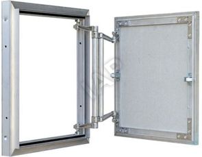 Access hatches under tiles