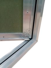 Paintable hatches Premium Light for installation in wall