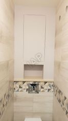 Paintable hatches Premium Light for installation in wall, 2 doors