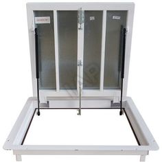 Floor hatch Self-lifting invisible hatch, corner 
