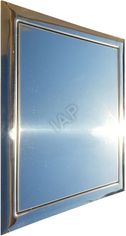 Access panel From stainless steel glossy