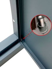 Access panel Elite reinforced 1 mm with lock 500*500