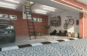 Attic ladder Fakro LST Metall Thermo