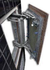 Access hatches under tiles