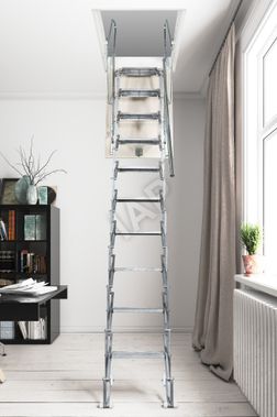 Attic ladder Aci Alluminium Elegant Fantozziscale