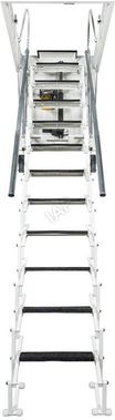 Attic ladder Aci Alluminio Fantozziscale Motorizzata Premium 700*1200*3060-3250
