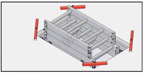 Additional elements for FAKRO ladders Mounting kit  Additional elements for FAKRO ladders Mounting kit