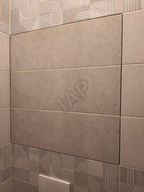 Hatch under tiles Push Zhelezyaka 2 doors 1150*450