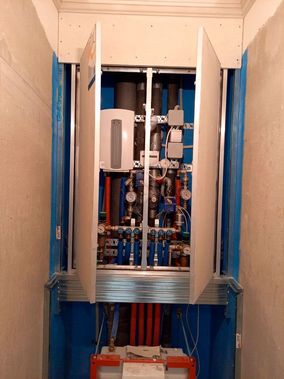 Hatch under tiles Sekret 3.0, 2 doors 850*300