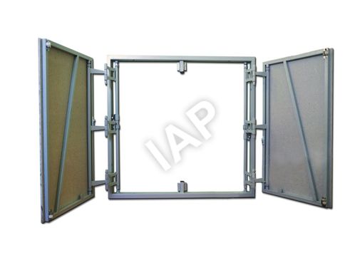 Hatch under tiles Push Zhelezyaka 2 doors 1150*450