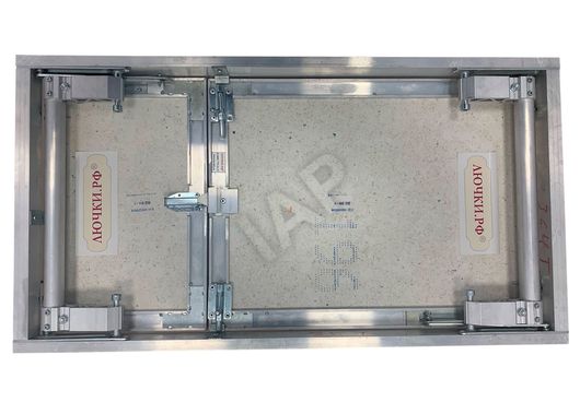 Hatch under tiles Push Sekret-Light, 2 doors 900*250
