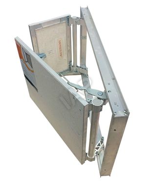 Hatch under tiles Push Sekret-Light, 2 doors 900*250