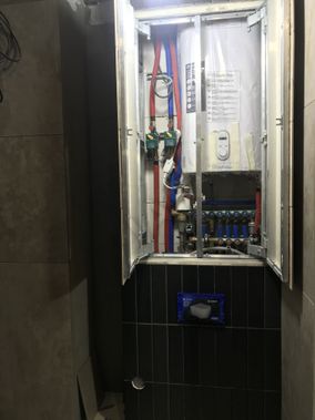 Hatch under tiles Sekret 3.0, 2 doors 850*300