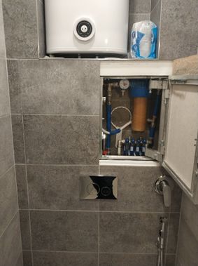 Hatch under tiles Sekret 3.0, 2 doors 850*300