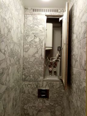 Hatch under tiles Sekret 3.0, 2 doors 850*300