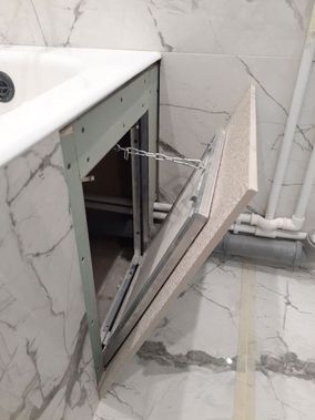 Hatch under tiles Hatch AlyuLait II 500*350