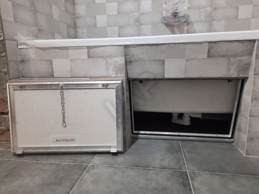Hatch under tiles Hatch AlyuLait II 500*350