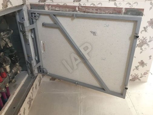 Hatch under tiles Push Zhelezyaka 600*1200