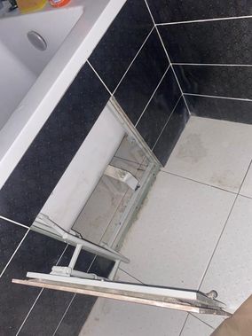 Hatch under tiles Push Zhelezyaka Mini 500*1200