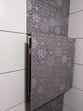 Hatch under tiles Push Zhelezyaka Mini 500*1200