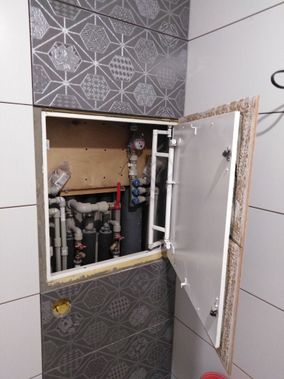 Hatch under tiles Push Zhelezyaka Mini 500*1200