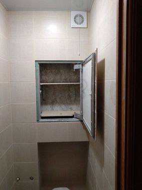Hatch under tiles Push Sekret-Light, 1 leaf