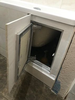 Hatch under tiles Push Sekret-Light, 1 leaf
