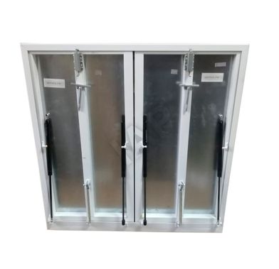 Floor hatch Self-lifting invisible hatches box, 2 doors