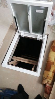 Floor hatch Invisible Budget 600*800