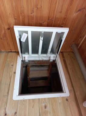 Floor hatch Invisible Budget 750*1300