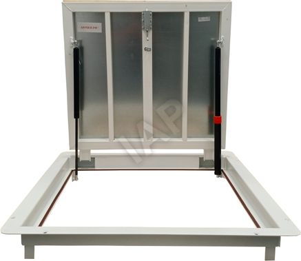 Floor hatch Self-lifting invisible hatch, corner 950*1850