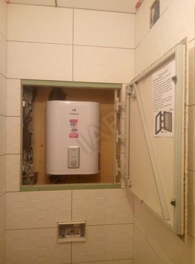 Hatch under tiles Push Zhelezyaka 2 doors 1150*450