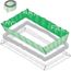 Additional elements for FAKRO ladders Thermal insulation kit LXD 860*1440  Additional elements for FAKRO ladders Thermal insulation kit LXD 860*1440