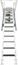 Attic ladder Aci Alluminio Fantozziscale Motorizzata Premium 700*1200*3060-3250