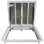 Floor hatch Self-lifting invisible hatch, corner 950*1850