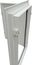 Access panel Elite reinforced 1 mm push 500*500